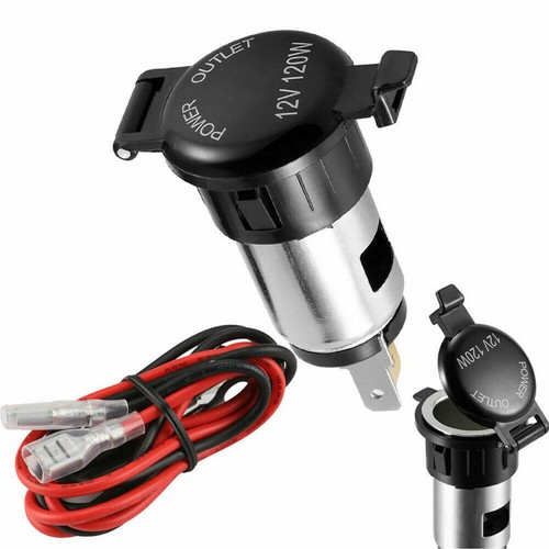 1Pc Car Power Socket Cigarette Lighter Plug Outlet Lighter Socket Plug 12V 120W - Picture 5 of 16