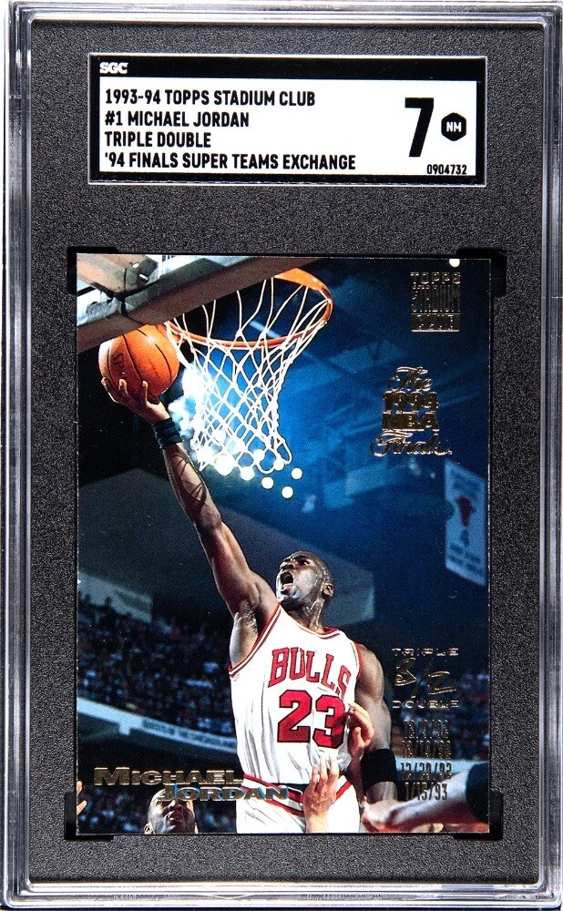Michael Jordan trading card