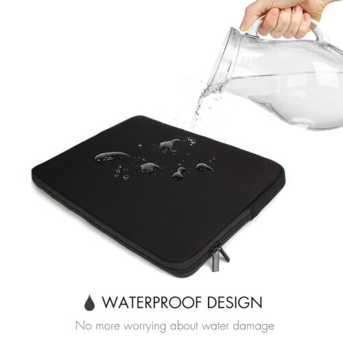 Black Soft-Touch Sleeve Case Cover for MacBook Air / Pro 13" 14" 15" 16" AU - Picture 3 of 12