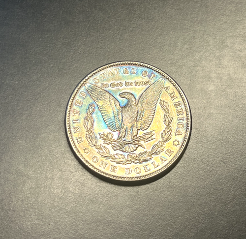 1886 $1 Morgan Silver Dollar TONER!! - Picture 2 of 2