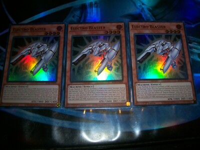 3x Electro Blaster 1st Edition Ultra Rare BLTR-EN024 Yu-Gi-Oh! | eBay