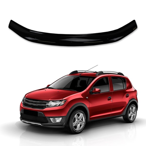 Motorhaube Windabweiser FüR Dacia Sandero Stepway 2012-2020 Scoutt-image