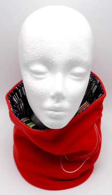 Nike Reversible Youth Neckwarmer 2.0 Neck Warmer University Red/White