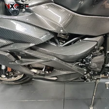 For 2018-2023 Kawasaki Ninja H2 SX SE + Carbon Fiber Left Air Duct Tube Fairing