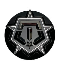 Tis Gloss Blackchrome Logo Snap In Center Cap Middle Portion Only 6056k84-tis