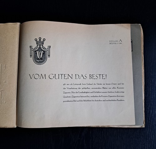 KOSMOS STÄDTE FAHNEN und WAPPEN Cigarettenfabrik Band A und B Sammelbildband - Bild 8 von 8