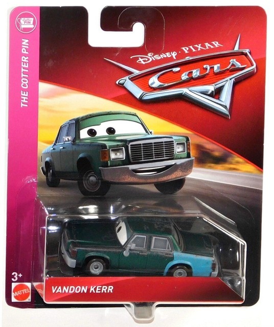 Disney Pixar Cars 3 Cotter Pin Vandon Kerr 155 Scale Diecast Vehicle