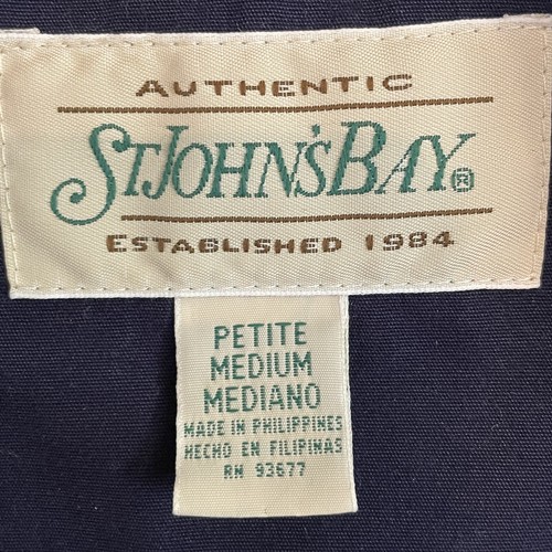 St. Johns Bay Womens Petite M Jacket Beige Snap Off Hood Toggle Cinch Waist - Picture 4 of 14