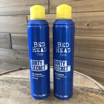 (2) Bed Head Dirty Secret Dry Shampoo by TIGI - 6.2 oz Each