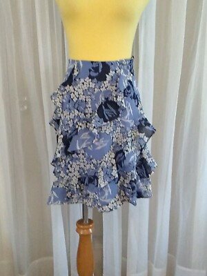 LAUREN Ralph Lauren Floral Printed Ruffled Short Skirt Women's