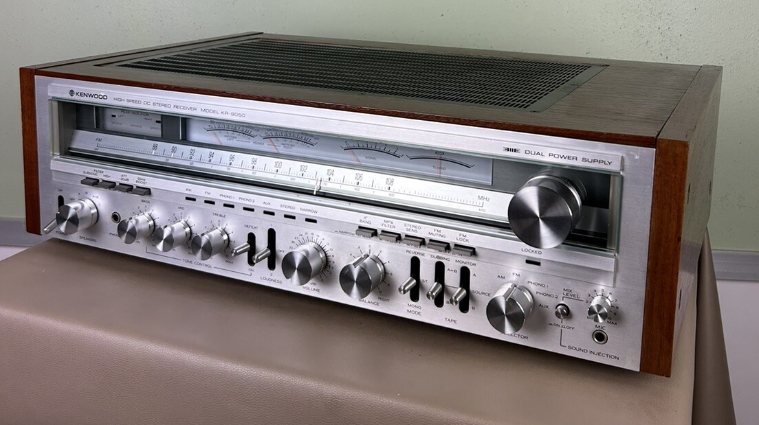 KENWOOD KR 9050 STEREO RECEIVER RARE WOW eBay