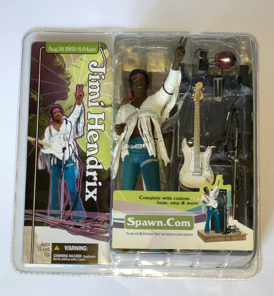 【希少品】Jimi Hendrix “2 at Monterey” フィギュア Jimi Hendrix 2 at Monterey フィギュア未開封
