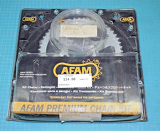 kit chaîne AFAM 14X51 428 XMR GOLD pour YAMAHA TW 125 de 2002/2006 neuf