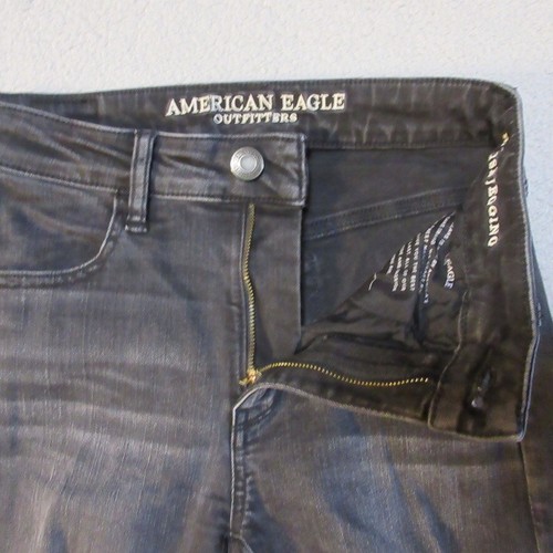 American Eagle Jegging 2 Womens Super Stretch Hi-Rise Destroyed Measures 26x27 - Picture 4 of 11