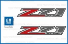 (2x) 14-17 Z71 Off Road Decals - F stickers Parts Chevy Silverado GMC Sierra 4x4