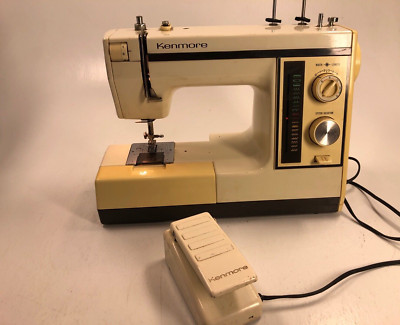 まみえもんページ Vintage Kenmore Sewing Machine Model-385-1695180 Made in