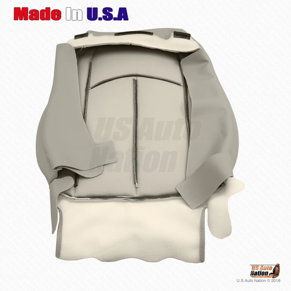 Mercedes Benz E300 2008 2009 parte inferior de conductor y pasajero cubierta de cuero gris Foto 3 de 4