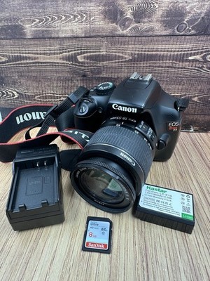 Canon EOS Rebel T3 12.2MP Digital SLR Camera w/ EF-S 18-55mm 3.5-5.6 & 8GB SD