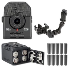Zoom Q2n-4K Handy Video Recorder with XY Microphone Bundle