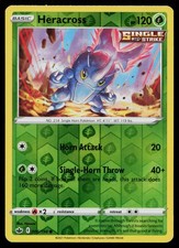heracross single strike pokemon card value Heracross #6 Prices | Pokemon Chilling Reign