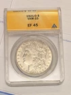 1921-D $1 Morgan Silver Dollar ANACS XF45 VAM-1G Coin AUCTION