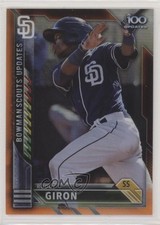 2016 Bowman Chrome Orange Refractor 18/25 Ruddy Giron #BSU-RG 0c6