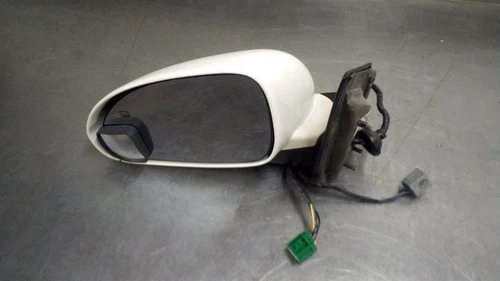 White Driver Side View Mirror Power Manual Folding Opt DS3 08-12 ENCLAVE 74