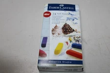 Faber Castell Box of 24 Creative Studio Half-Stick Soft Pastels Mini
