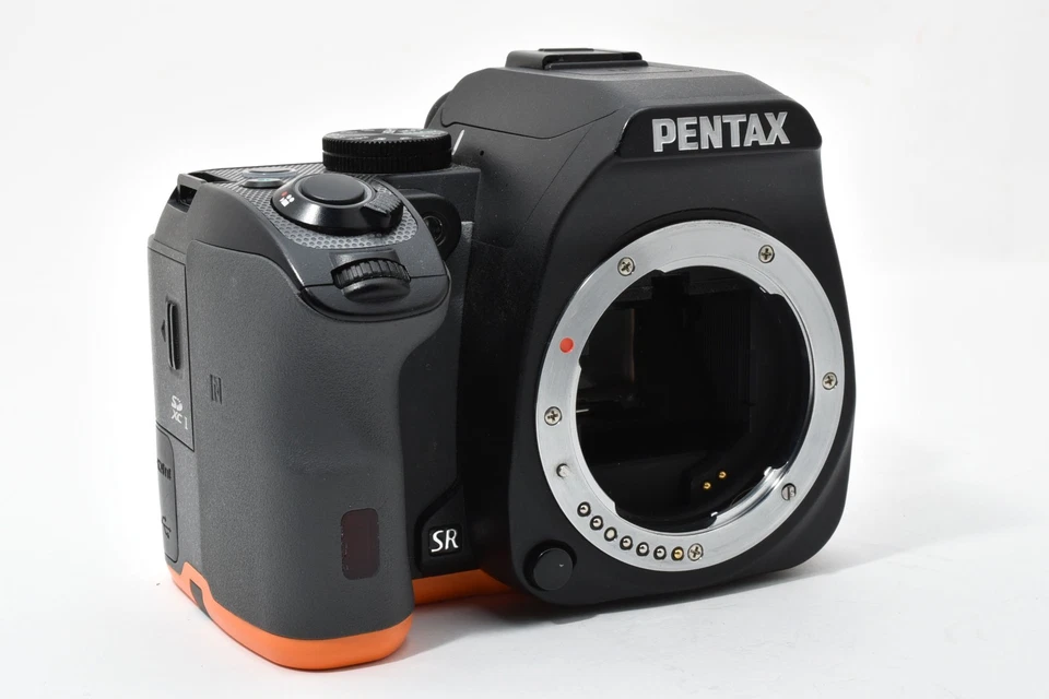 Corpo da câmera DSLR PENTAX K-S2 preta/laranja 20.1MP do Japão [quase em perfeito estado] #2655802 - Imagem 4 de 4