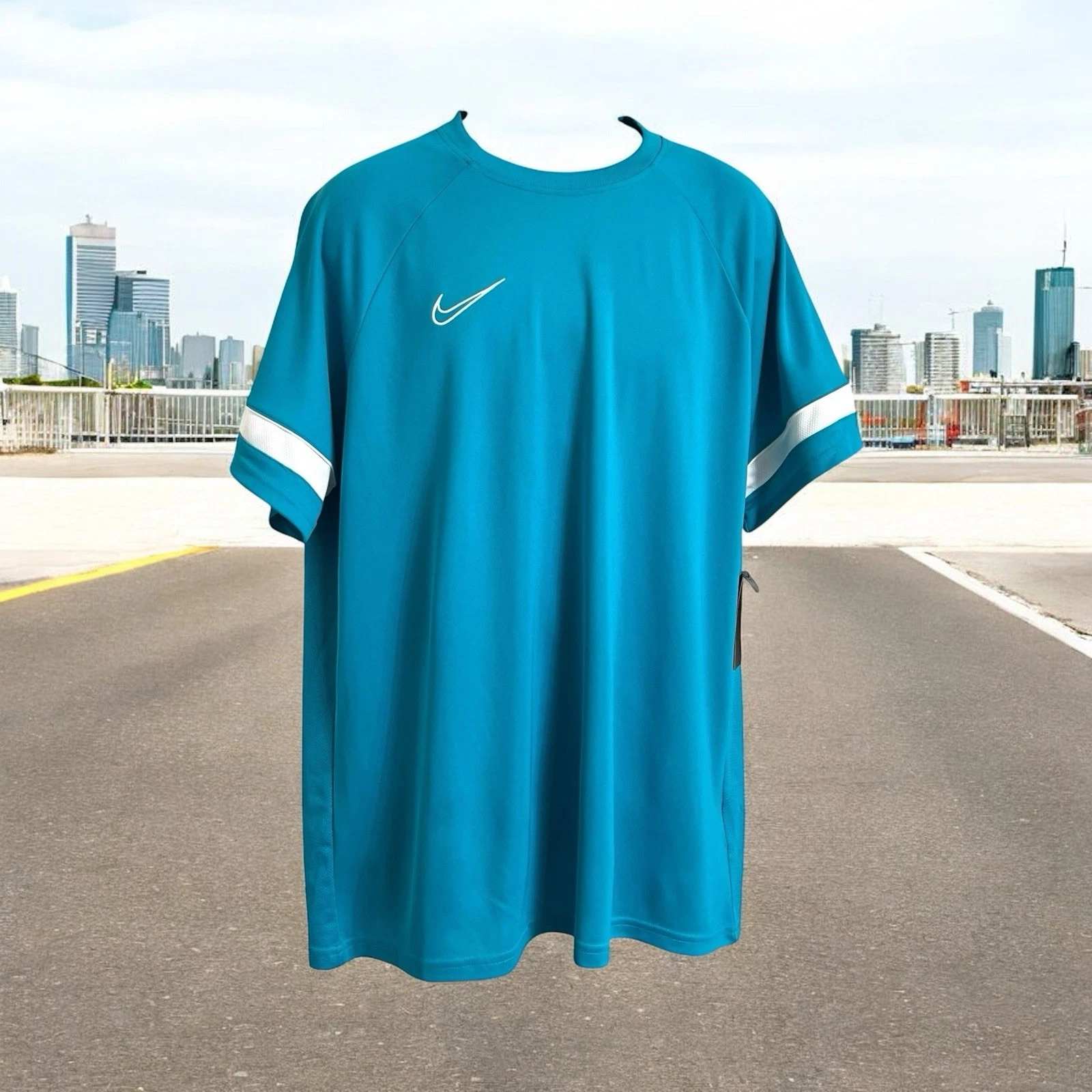NIKE Mens T-shirt Dry Fit Size XXL Short Sleeve Crew Neck Mesh Back Activewear
