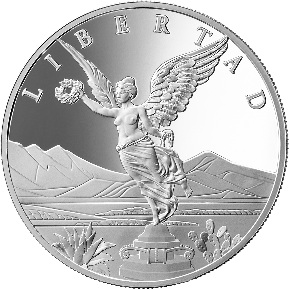 2025 Libertad 1000 Satoshi United Crypto States 1 oz Silver Coin