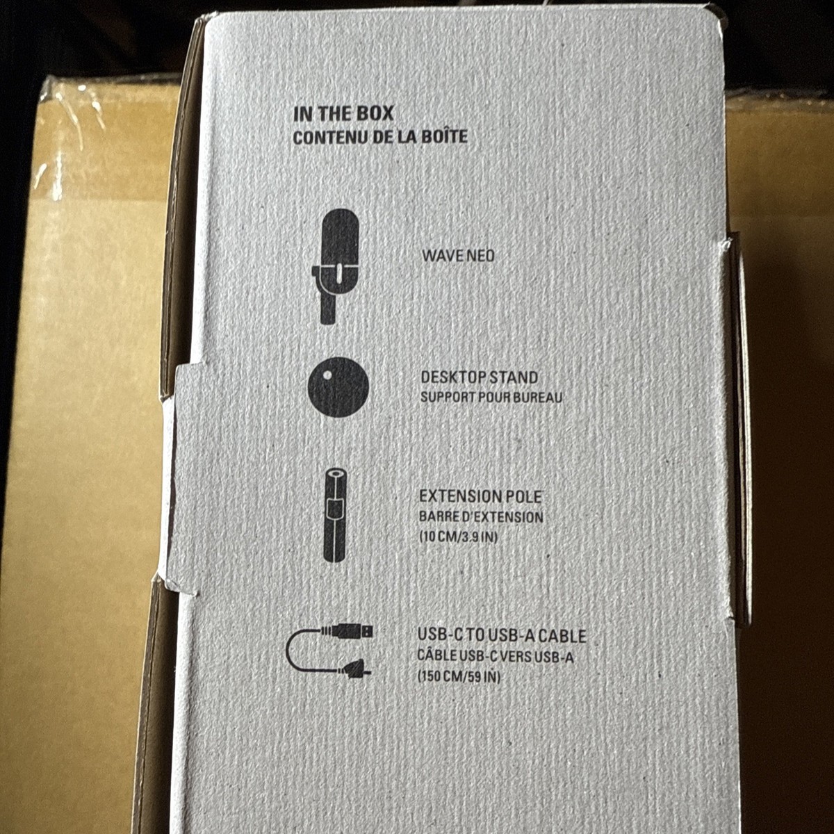 ELGATO WAVE NEO MICROPHONE USB-C to USB-A Gaming Streaming