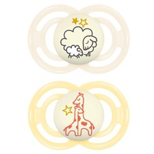 Perfect Baby Pacifier 6-16 Months, Extra Thin Nipple, Developed with Orthodon...