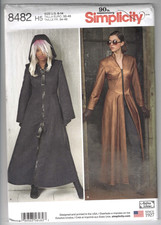 8482 SIMPLICITY - COSTUME COATS - Sz: 6/8/10/12/14