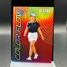 2025 Upper Deck Allure SE ROSE ZHANG #CF9-18 MACRO COLOR FLOW GOLF SP