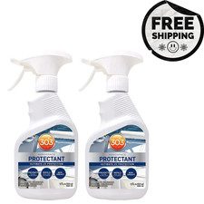 2 PACK 303 Aerospace Protectant 10 OZ Spray VINYL RUBBER PLASTIC LEATHER BOAT