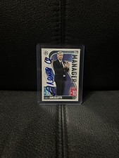 Carlo Ancelotti Original Hand Signed Real Madrid Manager Card Topps