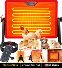 Double-Sided Electric Heater for Chicken Coop - Poultry Heating Solution