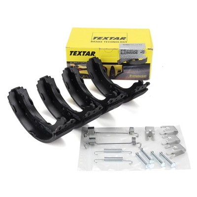 TEXTAR Bremsbacken + Zubehör Satz für CITROEN Jumper FIAT Ducato PEUGEOT Boxer
