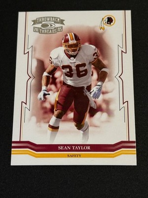 2005 Donruss Throwback Threads Sean Taylor #147