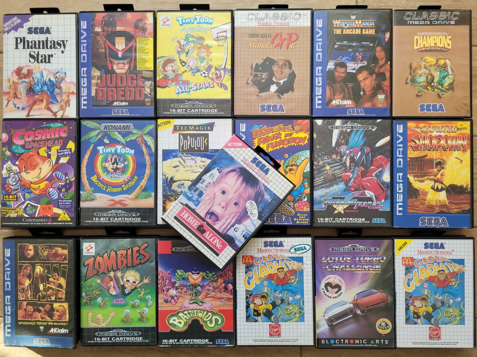 Sega MegaDrive Spiele AUSWAHL - OVP ohne Anleitung - 100% Original - Getestet -T