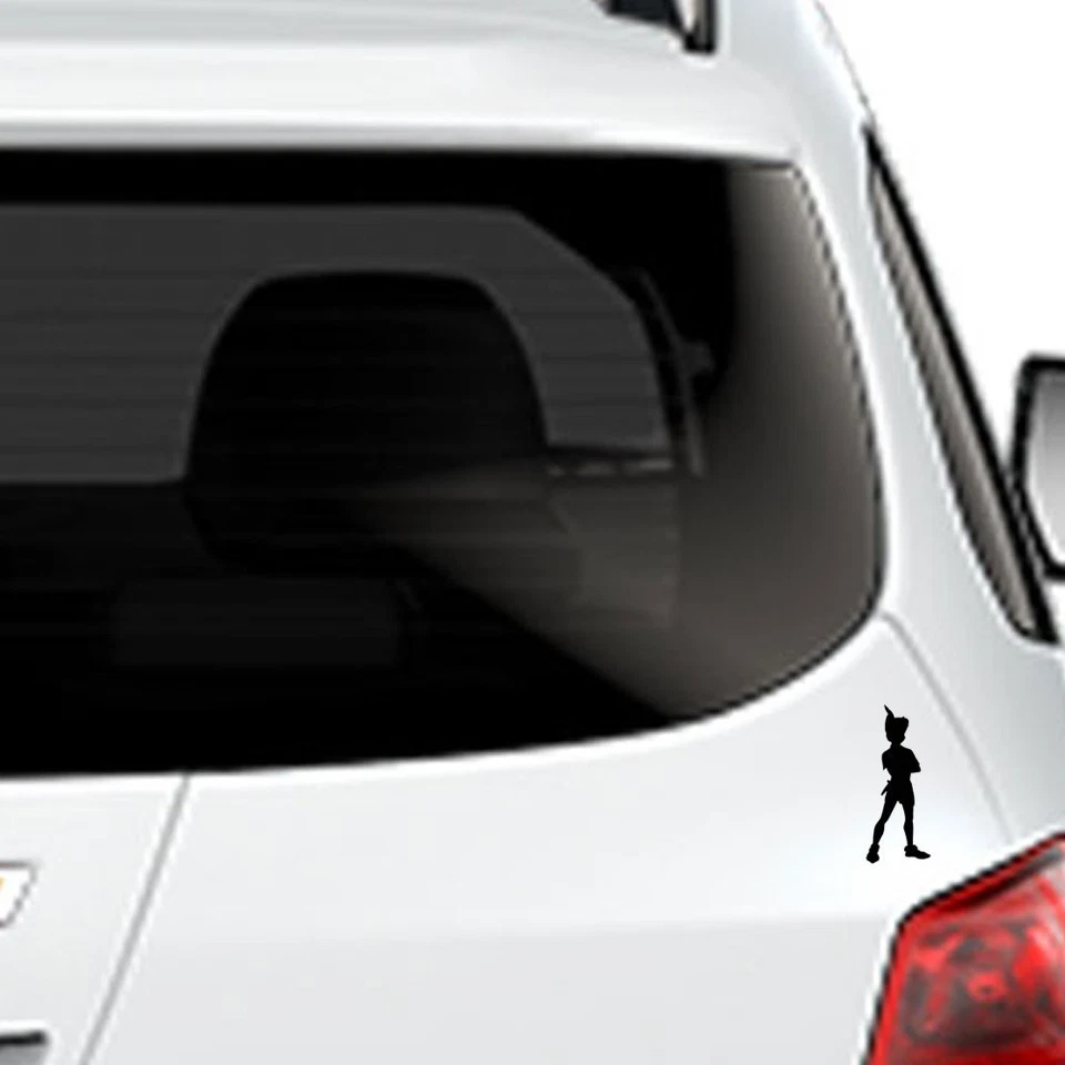 Peter Pan Standing Vinyl Decal Sticker for Macbook Laptop Car Window Wall Door - Image 4 of 4