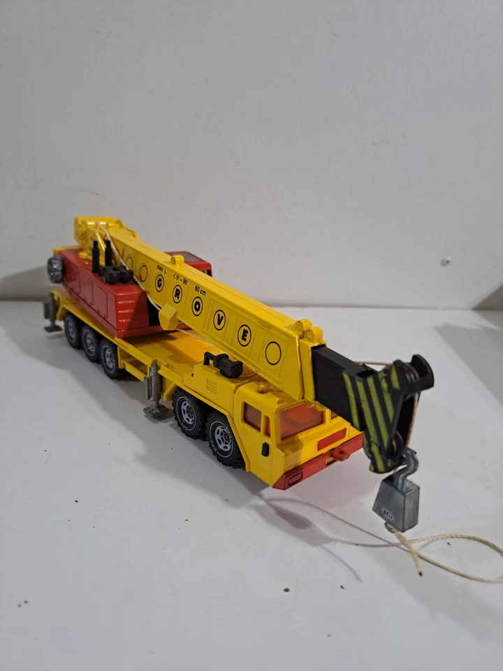 Camión grúa hidráulica Siku 4010 Die Cast escala 1:55 ranura Tragcraft Foto 3 de 4