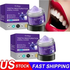 Dental Restoration Mineral Powder, Mineral Tooth Powder, Teeth Whitening NEW