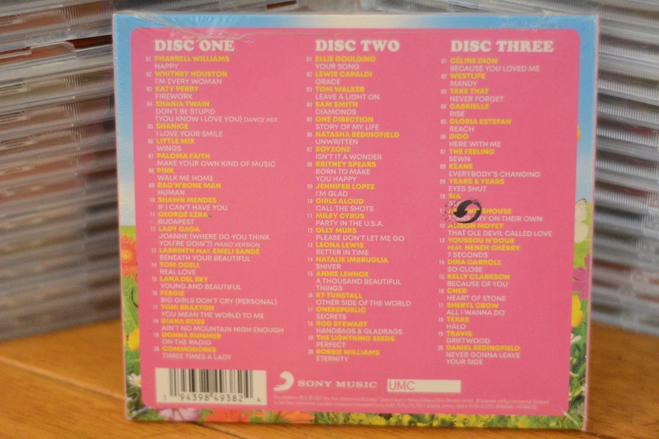 #1 Mum 3CD Set Compilation 60 Songs Mother's Day Various Artists Sony Music New Foto 2 de 2