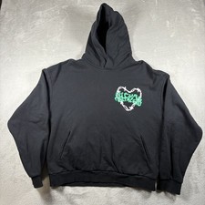 2022 Dua Lipa Future Nostalgia USA Tour Official Men  s Medium Black Hoodie