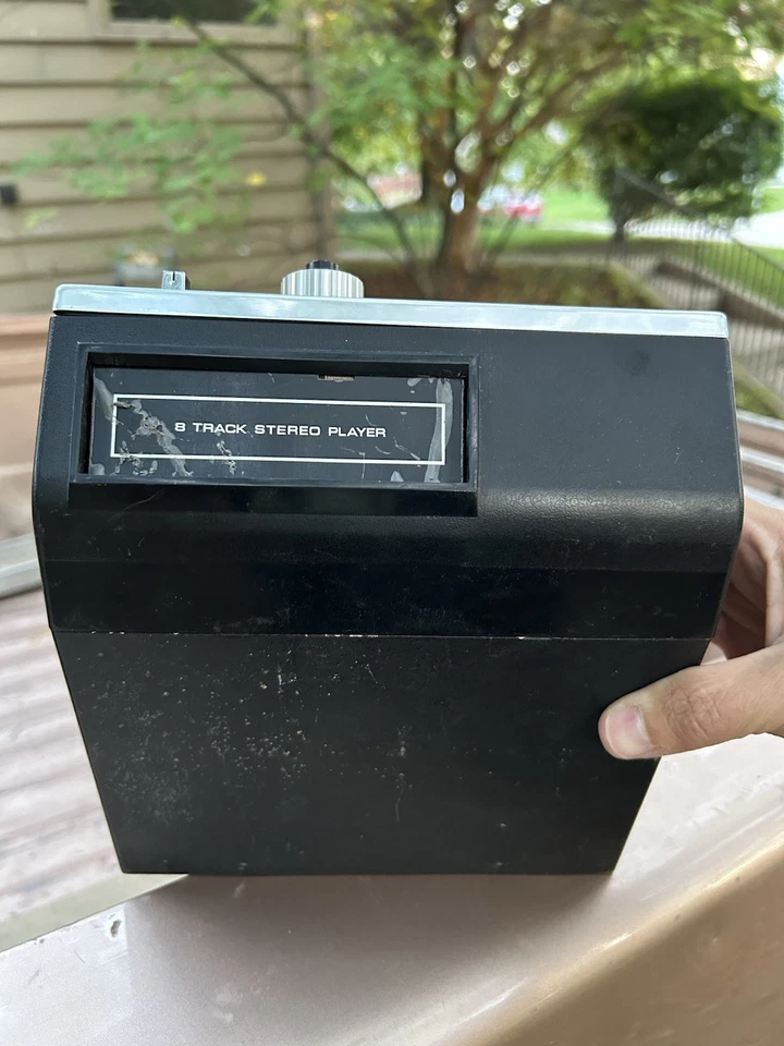 Reproductor de 8 pistas bajo tablero vintage Pioneer TP-828 para automóvil se enciende ver video Foto 3 de 4