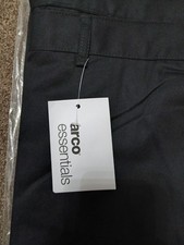 Arco Essentials Mens Black Cargo Trousers  Brand New Size 48 Tall