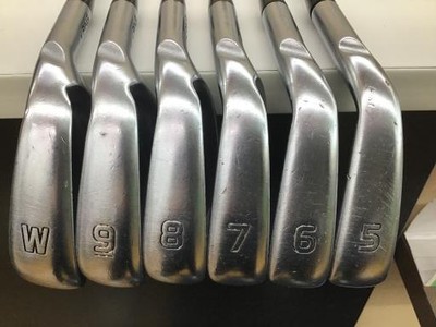 【レフティ】PING i210 6本セット(#5-PW) 希少レフティ POWER SPEC PING ピン i210アイアン 左 5-W 6本
