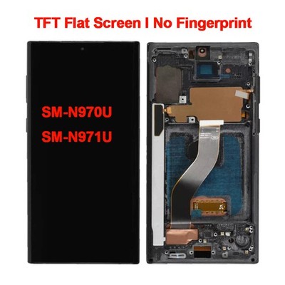 TFT For Samsung Galaxy Note 10 4G/5G N970F/N971 LCD Display Touch Screen Frame